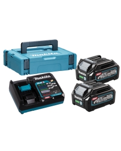 ENERGY KIT 40V Max 2,0 Ah COMPOSTO DA: 2 BATTERIE BL4025 2,5Ah + CARICABATTERIE DC40RA cod. 191J81-6