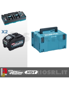 ENERGY KIT 40V Max 5,0 Ah COMPOSTO DA: 2 BATTERIE BL4050F + CARICABATTERIE DC40RB cod. 191U13-9