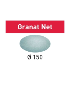 ABRASIVO A RETE GRANAT NET DIAMETRO 150 mm PER STUCCHI, RIEMPITIVI, COLORI, VERNICI E SOTTOFONDI