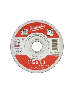 SCS 41 / 115 Dischi da taglio CONTRACTOR DIAMETRO 115 mm SPESSORE 1 mm cod. 4932451474
