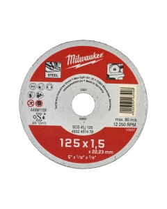 SCS 41 / 125 Dischi da taglio CONTRACTOR DIAMETRO 125 mm SPESSORE 1.5 mm cod. 4932451479
