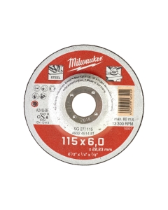 SG 27 / 115 DISCO DA SBAVO CONTRACTOR DIAMETRO 115 mm SPESSORE 6 mm cod. 4932451481