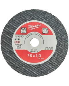 SCS 41/76 DIAMETRO 76 mm ALESSAGGIO 10 mm SPESSORE 1 mm cod. 4932464717