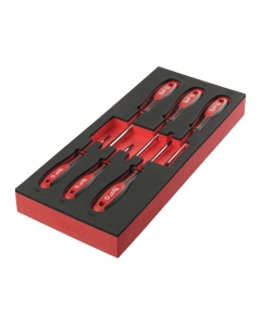 SCREWDRIVER TX SET 2 FOAM INSERT - 6 PC SET DI GIRAVITI IN MODULO MORBIDO cod. 4932492392