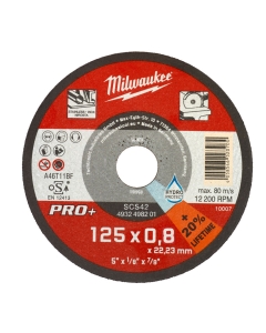 SCS 41 / 125 Dischi da taglio sottili PRO+ DIAMETRO 125 mm SPESSORE 0.8 cod. 4932498201