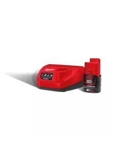 M12 NRG-201 ENERGY KIT 12V 2,0 AH COMPOSTO DA: M12 B2 1 BATTERIA M12? 2.0 Ah + C12 CARICABATTERIE M12 cod. 4933451900