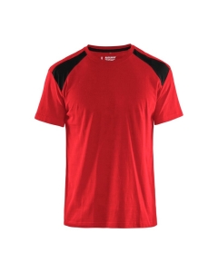 BLAKLADER T-SHIRT 33791042 COLORE ROSSO/NERO