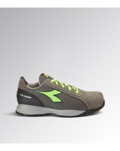 181136 - GLOVE MDS TEXT LOW S1PS FO HRO SR Col. GRIGIO CARBONE/VERDE FLUO