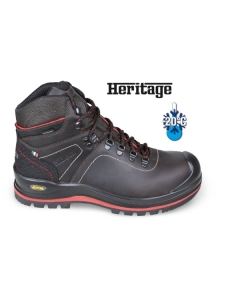 7294HMC BETA SCARPE ANTINFORTUNISTICHE ALTE IN PELLE PIENO FIORE INGRASSATA IDROREPELLENTE S3 HRO HI CI WR SRC