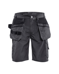 152618459899 PANTALONCINI LEGGERI ARTIGIANO GRIGIO SCURO/NERO