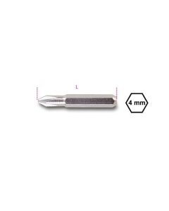 1256PH INSERTI 4 mm PER VITI CON IMPRONTA PHILLIPS