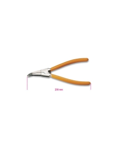 1458 PINZA PER ANELLI ELASTICI DI SICUREZZA SP PER ALBERI 30-100 mm cod. 014580001