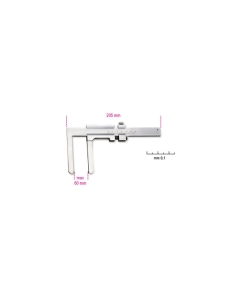 1650FD CALIBRO A CORSOIO PER DISCHI FRENI LETTURA DECIMALE cod. 016500050