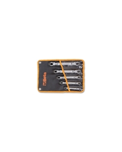 187/B5 SERIE DI 5 CHIAVI ESAGONALI APRIBILI SNODATE IN BUSTA. IDEALE PER RACCORDI DI TUBAZIONE cod. 001870050