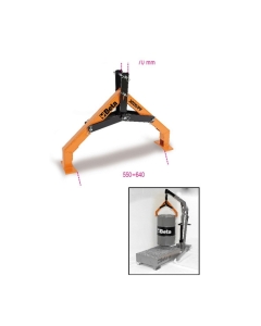 3025/PF PINZA PER LA MOVIMENTAZIONE DEI FUSTI? A: 550cod.640 mm B: 70 mm cod. 030250011