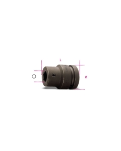 727PI/16 BUSSOLA PORTAINSERTI CON ATTACCO QUADRO FEMMINA 3/4'' 44 mm cod. 007270016