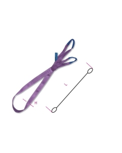 8150 FASCIA DI SOLLEVAMENTO 1 Tonnellata 30 mm VIOLA