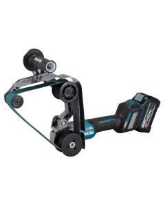 BS002GU201 LEVIGATRICE A NASTRO PER TUBI A BATTERIA 40VMax • 40x760mm • 190 - 810 m/min • ø125 mm 