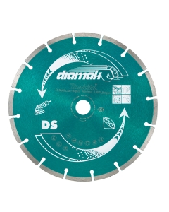 DISCO DIAMANTATO A SETTORI DIAMAK DIAMETRO 115 mm FORO 22,23 mm SPESSORE SEGMENTO 8 mm cod. D-61123