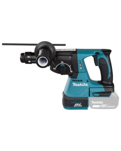 DHR243ZJ TASSELLATORE A BATTERIA 18V ATTACCO SDS-Plus 24 mm CON DOPPIO MANDRINO SENZA BATTERIA E CARICABATTERIA
