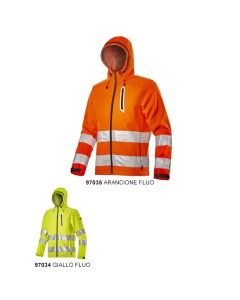 702.170687_97034 SOFTSHELL HV 20471:2013 3 GIALLO FLUO ISO20471