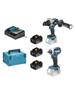 DLX2550TJ KIT 18 V COMPOSTO DA: DHP492 AVVITATORE A PERCUSSIONE DTD153 AVVITATORE A MASSA BATTENTE