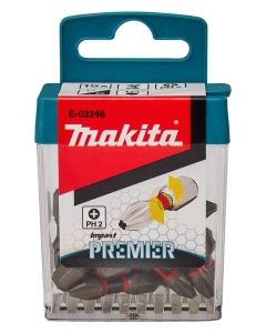 15 INSERTI PER AVVITATORI A PERCUSSIONE PH2 25mm Impact Premier cod. E-03246