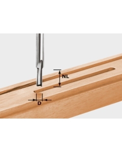 FRESA PER SCANALATURE HW IN METALLO DURO GAMBO 8 mm per OF 900, OF 1000, OF 1010, OF 1010 R, OF 1400, OF 2000, OF 2200