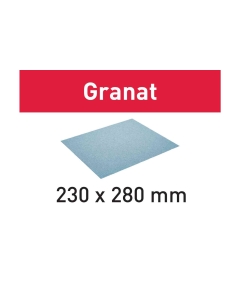 ABRASIVO MANUALE GRANAT 230 mm x 280 mm