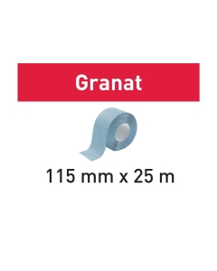 ABRASIVO MANUALE GRANAT 115 mm x 25 m