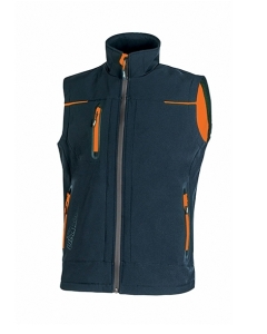 FU188 GILET SOFT SHELL MODELLO UNIVERSE COLORE BLU SCURO