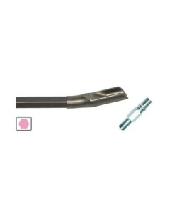 SCALPELLO A SGORBIA ATTACCO ESAGONALE 19 mm 25x300 mm cod. P-08735