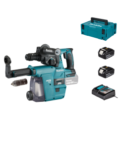 DHR243RTJW TASSELLATORE A BATTERIA 18V SDS-Plus 24 mm CON ASPIRAZIONE