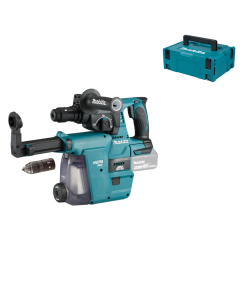DHR243ZJW TASSELLATORE A BATTERIA 18V 24 mm ATTACCO SDS-Plus CON ASPIRAZIONE, SENZA BATTERIA E CARICABATTERIA