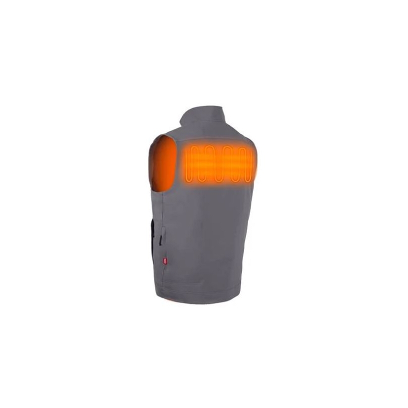 L M12 HVGREY1 GILET TERMICO TOUGHSHELL A BATTERIA 12V GRIGIO SENZA BAT