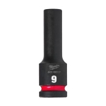 1/2 IMPACT SOCKET DEEP BUSSOLE A MACCHINA LUNGHE 78 mm DIMENSIONE 9 mm cod. 4932480327