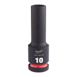 1/2 IMPACT SOCKET DEEP BUSSOLE A MACCHINA LUNGHE 78 mm DIMENSIONE 10 mm cod. 4932480328