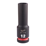 1/2 IMPACT SOCKET DEEP BUSSOLE A MACCHINA LUNGHE 78 mm DIMENSIONE 12 mm cod. 4932480330