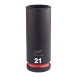 1/2 IMPACT SOCKET DEEP BUSSOLE A MACCHINA LUNGHE 78 mm DIMENSIONE 21 mm cod. 4932480339