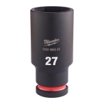 1/2 IMPACT SOCKET DEEP BUSSOLE A MACCHINA LUNGHE 78 mm DIMENSIONE 27 mm cod. 4932480345