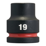 3/4 IMPACT SOCKET STD BUSSOLE A MACCHINA CORTE LUNGHEZZA 53 mm DIMENSIONE  19 mm cod. 4932480362
