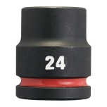 3/4 IMPACT SOCKET STD BUSSOLE A MACCHINA CORTE LUNGHEZZA 53 mm DIMENSIONE 24 mm cod. 4932480366