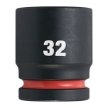 3/4 IMPACT SOCKET STD BUSSOLE A MACCHINA CORTE LUNGHEZZA 57 mm DIMENSIONE 32 mm cod. 4932480369