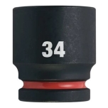 3/4 IMPACT SOCKET STD BUSSOLE A MACCHINA CORTE LUNGHEZZA 57 mm DIMENSIONE 34 mm cod. 4932480371