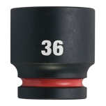3/4 IMPACT SOCKET STD BUSSOLE A MACCHINA CORTE LUNGHEZZA 57 mm DIMENSIONE 36 mm cod. 4932480372