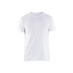 BLAKLADER T-SHIRT SLIM FIT 35331029 COLORE BIANCO