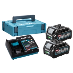 ENERGY KIT 40V Max 2,0 Ah COMPOSTO DA: 2 BATTERIE BL4025 2,5Ah + CARICABATTERIE DC40RA cod. 191J81-6