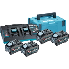 ENERGY KIT 40V Max 5,0 Ah COMPOSTO DA: 4 BATTERIE BL4050F + CARICABATTERIE DC40RB cod. 191U42-2