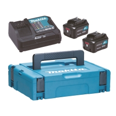 ENERGY KIT 12V Max 4,0 Ah COMPOSTO DA: VALIGETTA MAKPAC + 2 BATTERIE BL1041B + DC10SB cod. 197641-2