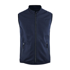 BLAKLADER GILET SOFTSHELL 38502516 COLORE BLU SCURO NAVY/NERO